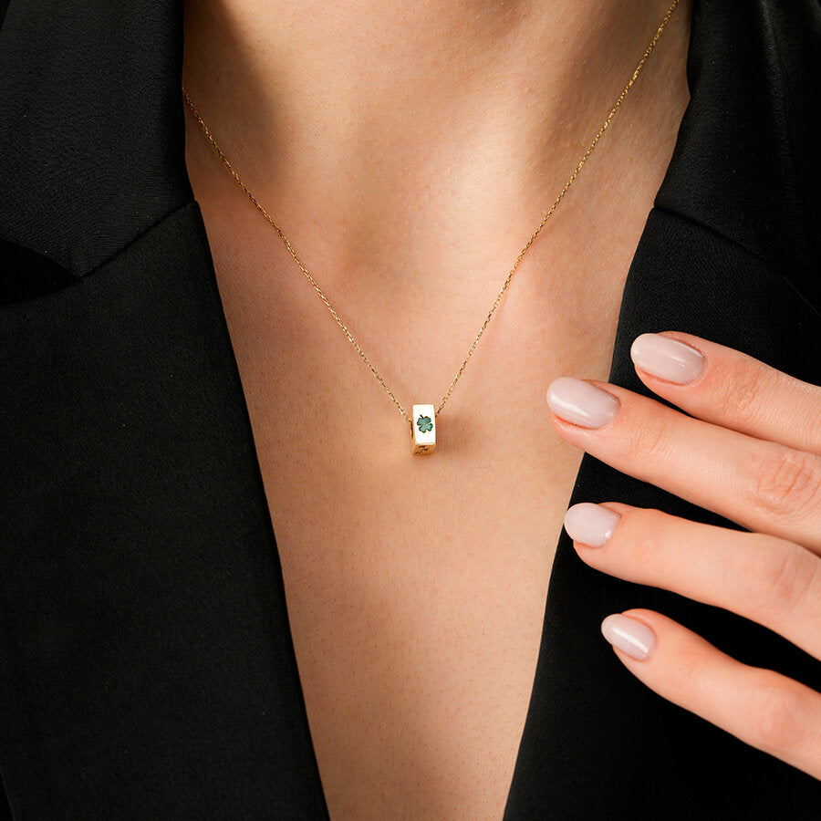 Gold Lucky Charm Necklace