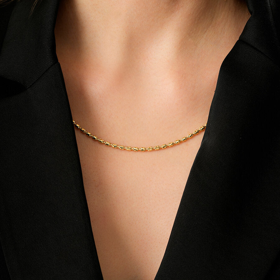 Gold Trend Chain Necklace