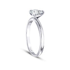 0,80 Carat Diamond Pear Solitaire Engagement Ring