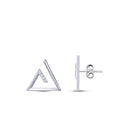 0,09 Carat Diamond Round Trend Earrings