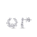 0,66 Carat Diamond Baguette Trend Earrings