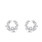 0,66 Carat Diamond Baguette Trend Earrings