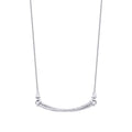 0,18 Carat Diamond Round Trend Necklace