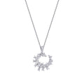 0,34 Carat Diamond Trend Baguette Necklace