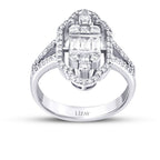 0,80 Carat Diamond Trend Baguette Ring