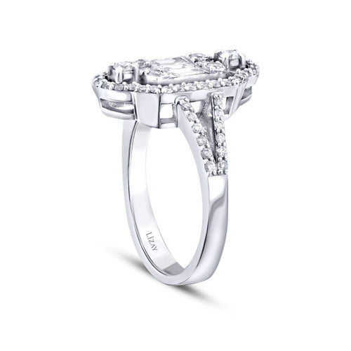 0,80 Carat Diamond Trend Baguette Ring