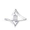 0,13 Carat Diamond Baguette Ring