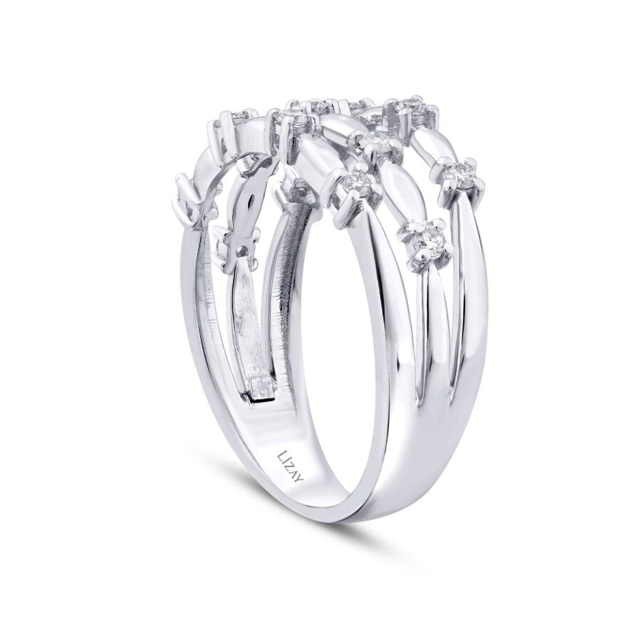 0,24 Carat Diamond Trend Ring