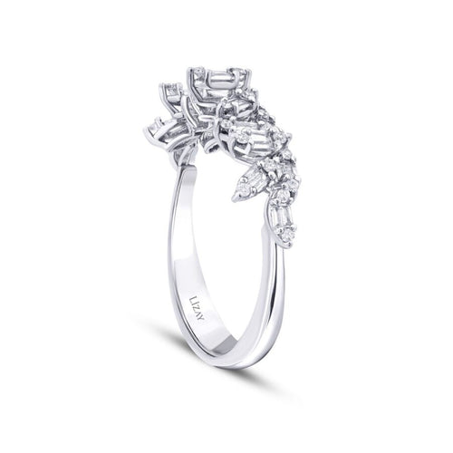 0.41 Carat Diamond Baguette Ring