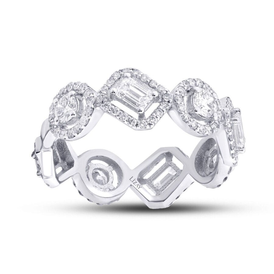 1,54 Carat Diamond Trend Eternity Ring