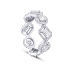 1,54 Carat Diamond Trend Eternity Ring