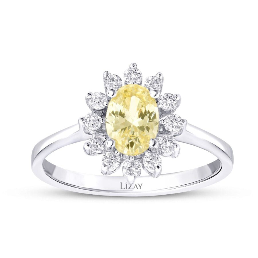 1,38 Carat Diamond Fancy Ring