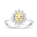 1,38 Carat Diamond Fancy Ring