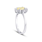 1,38 Carat Diamond Fancy Ring