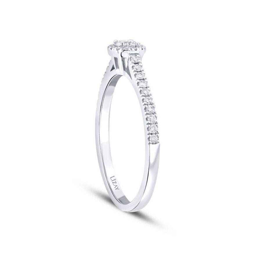 0,29 Carat Diamond Trend Ring