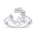 0,28 Carat Diamond Baguette Trend Ring