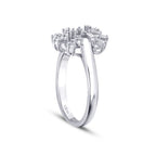 0,28 Carat Diamond Baguette Trend Ring