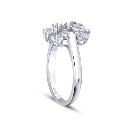 0,28 Carat Diamond Baguette Trend Ring