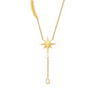 Gold North Star Trend Necklace