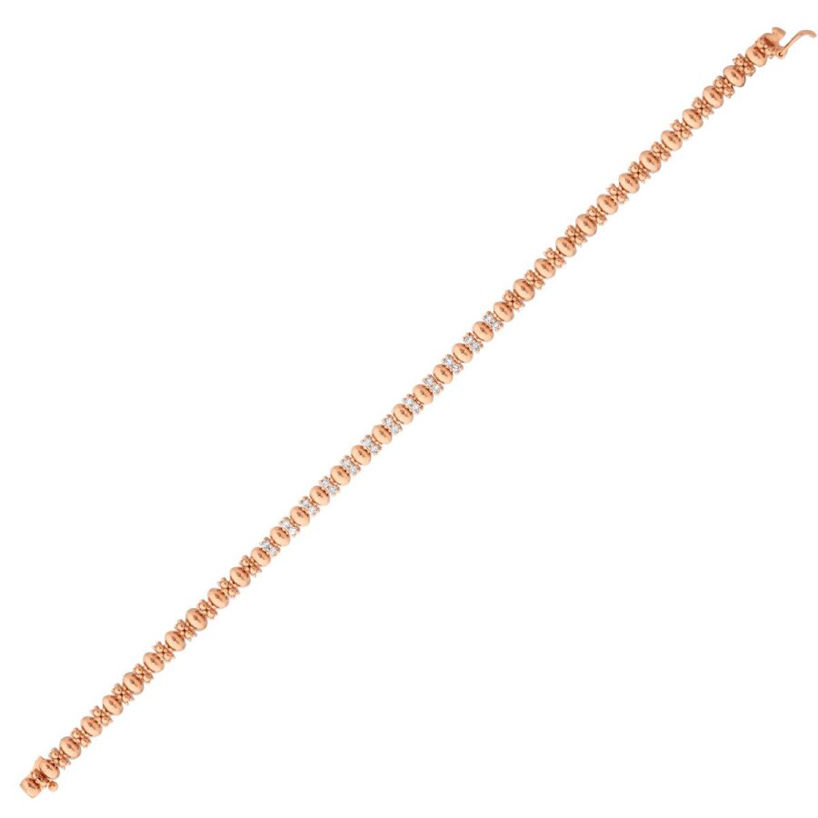 0,26 Carat Diamond Round Bracelet