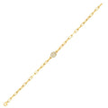 0,12 Carat Diamond Round Bracelet