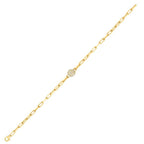 0,12 Carat Diamond Round Bracelet