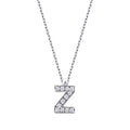 0,07 Carat Diamond Z Letter Necklace