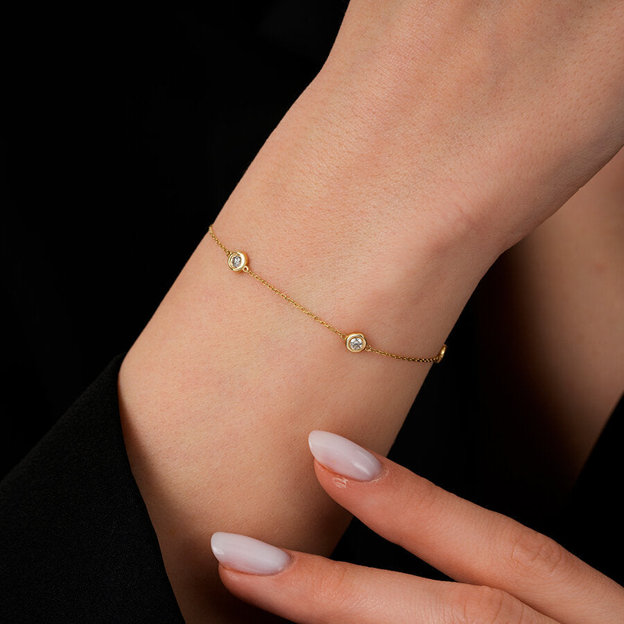 0,38 Carat Diamond Bracelet