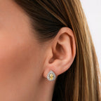 3,64 Carat Diamond Fancy Pear Earrings
