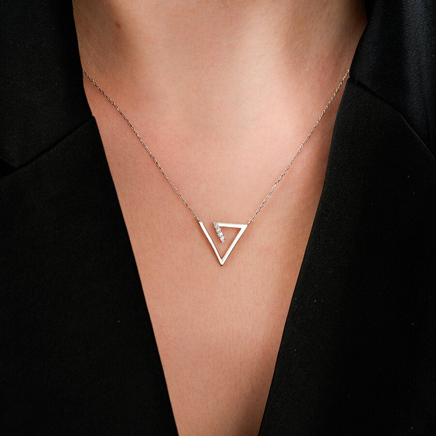 0,05 Carat Diamond Trend Necklace