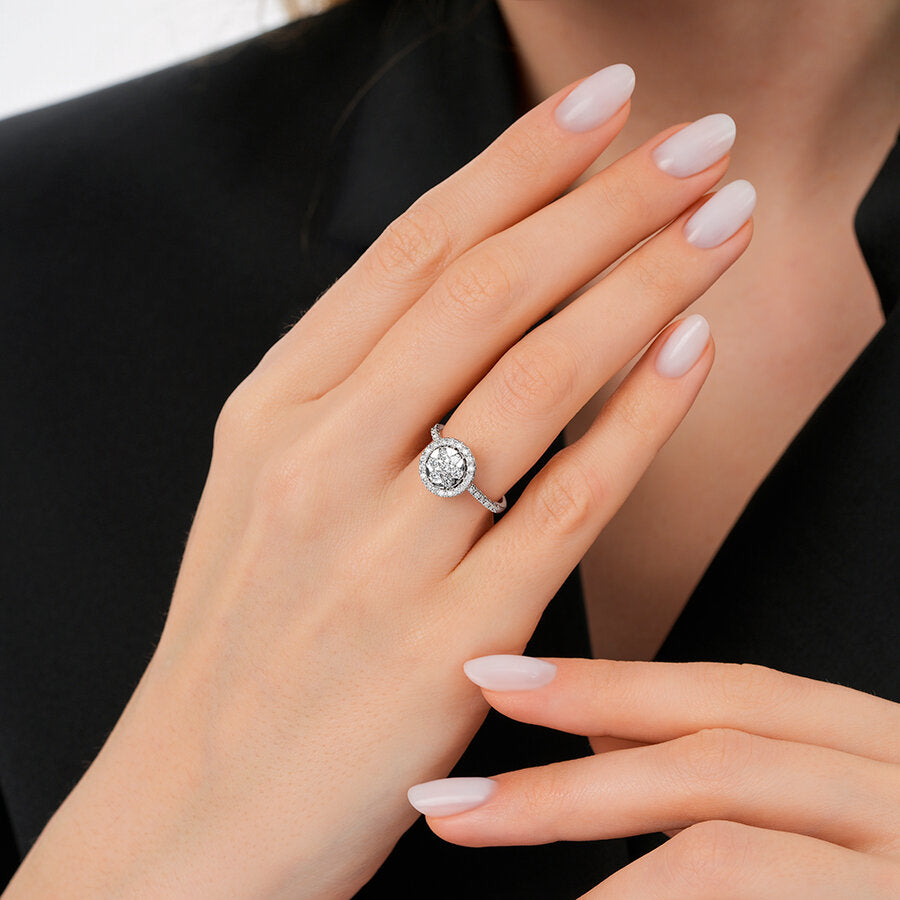 0,59 Carat Diamond Trend Ring