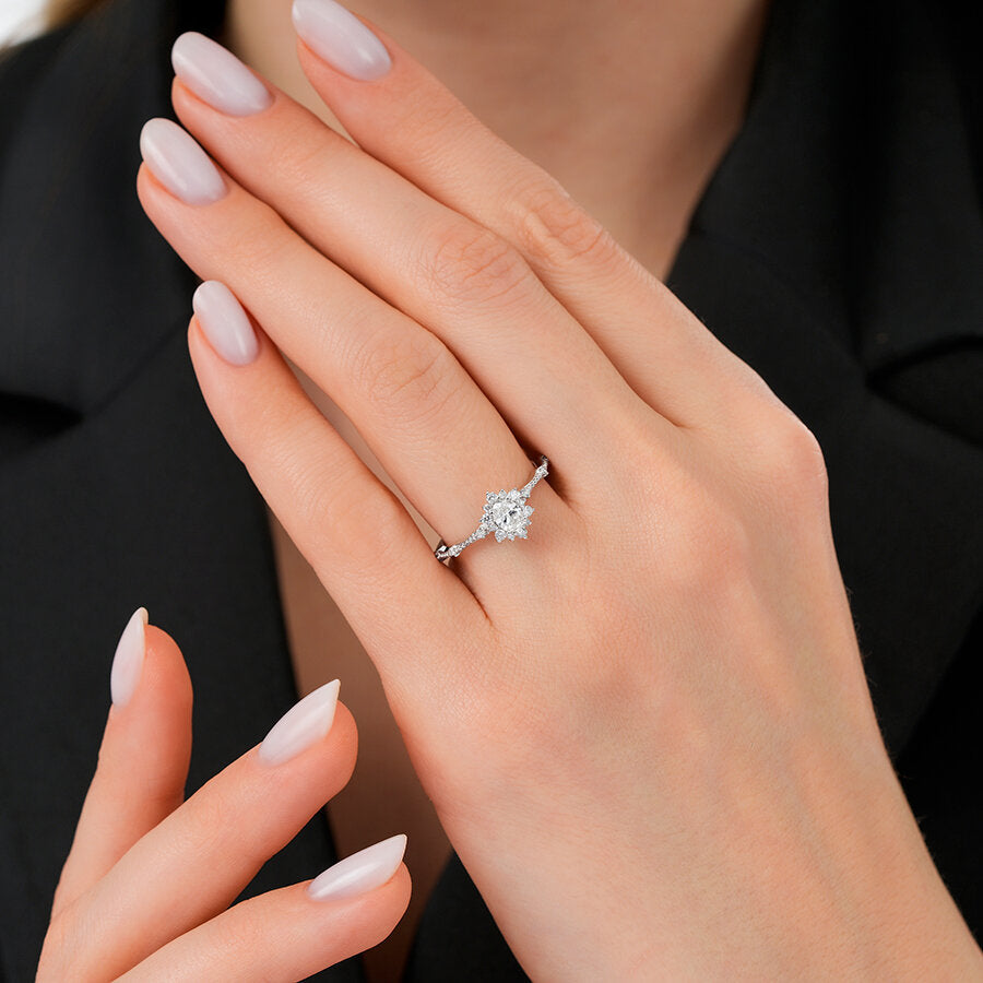 0,54 Carat Diamond Trend Ring