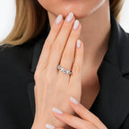 0,41 Carat Diamond Baguette Ring