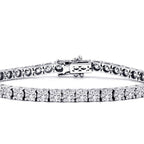 10.00 Carat Diamond Tennis Bracelet