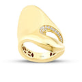 Gold Geometric Trend Ring