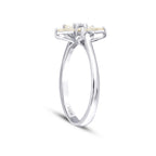0,64 Carat Diamond Marquise Fancy Ring