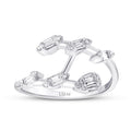 0,21 Carat Diamond Baguette Trend Ring