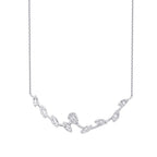 0,31 Carat Diamond Baguette Trend Necklace