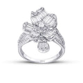 1,34 Carat Diamond Baguette Trend Ring
