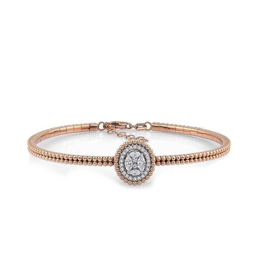 0,61 Carat Diamond Trend Bangle