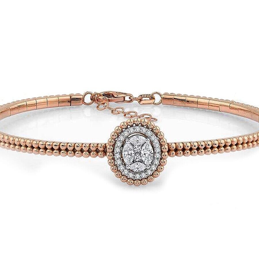 0,61 Carat Diamond Trend Bangle