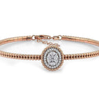 0,61 Carat Diamond Trend Bangle