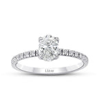 1,15 Carat Diamond Oval Solitaire Engagement Ring