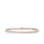1,54 Carat Diamond Marquise Bracelet