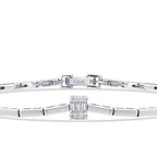 0,10 Carat Diamond Baguette Bracelet