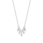 0,15 Carat Diamond Round Trend Necklace