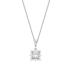0,48 Carat Diamond Square Necklace