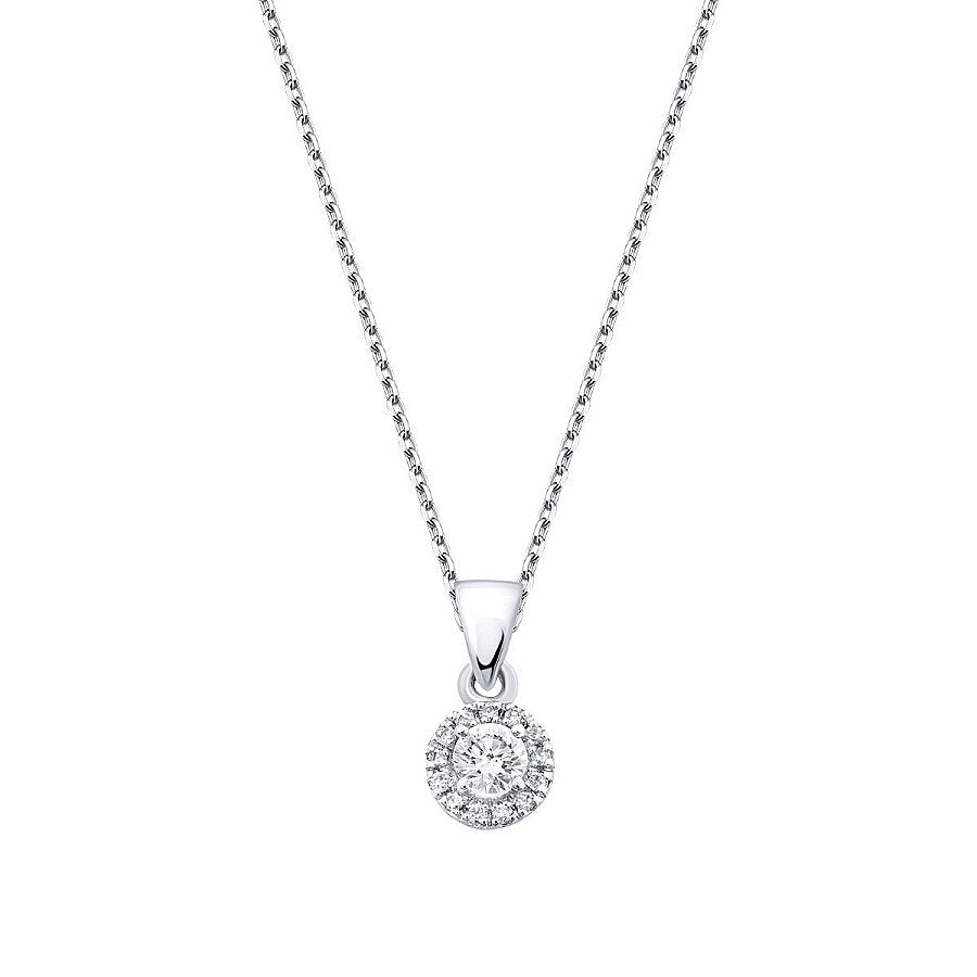 0.13 Carat Diamond Trend Necklace