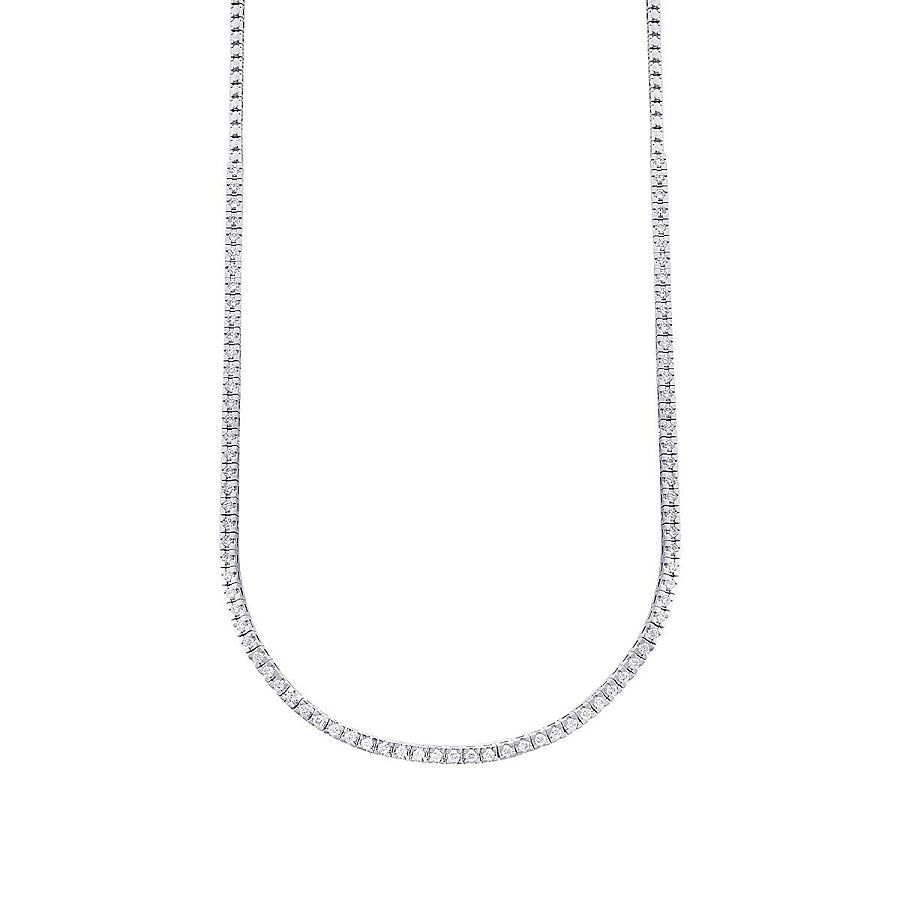 1,46 Carat Diamond Eternity Tennis Necklace