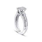 0,52 Carat Diamond Baguette Ring